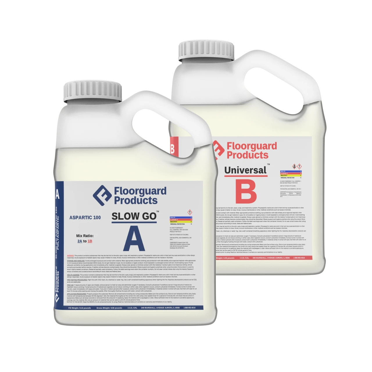 Aspartic 100 - 3 Gallon Kit